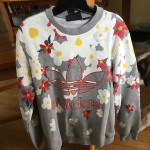 Adidas Pharell Williams Floral  Sweatshirt